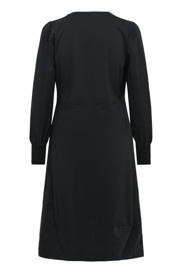 Antoinett Rib Dress in Black Dress Culture