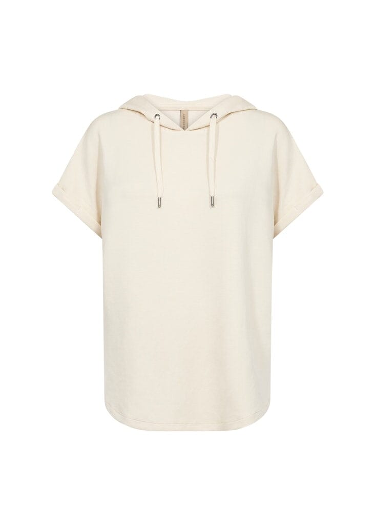 Banu Short Sleeve Sweatshirt in Cream Sweatshirt Soyaconcept