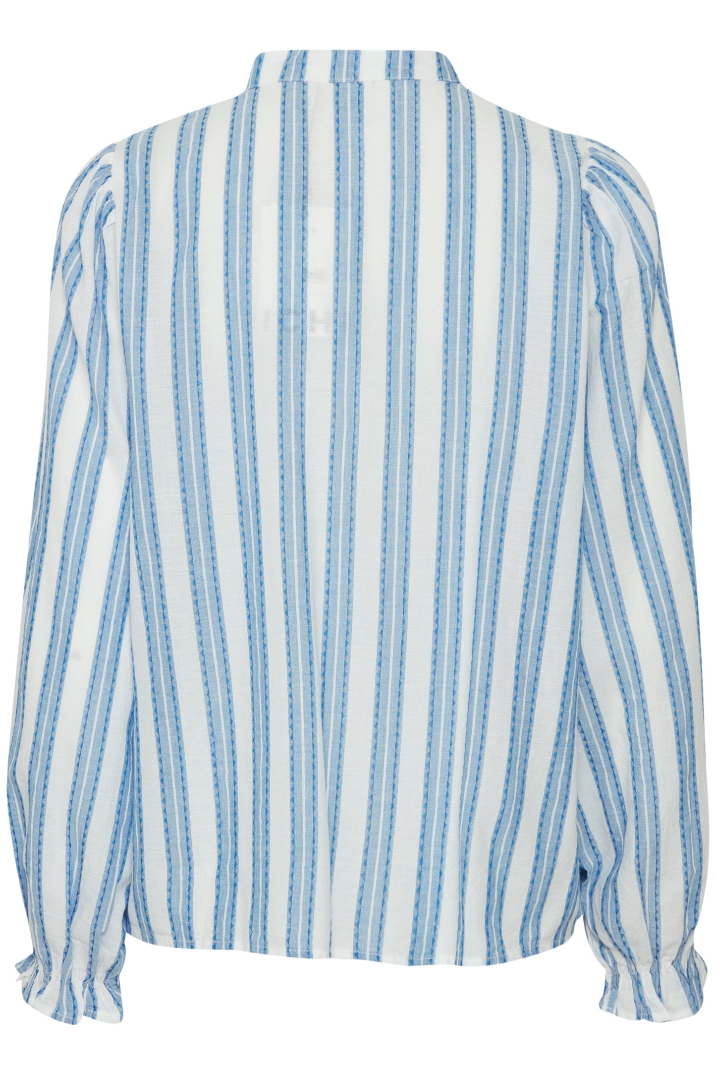Ezomo Shirt in Palace Blue Stripe Shirt Ichi 