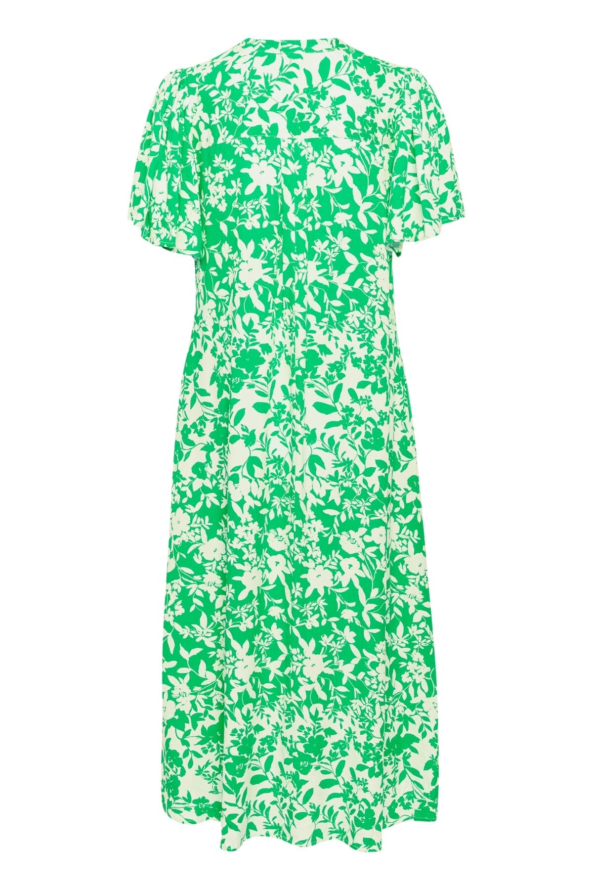 Jenny Long Dress in Green Whitecap Flower Long Dress Culture 