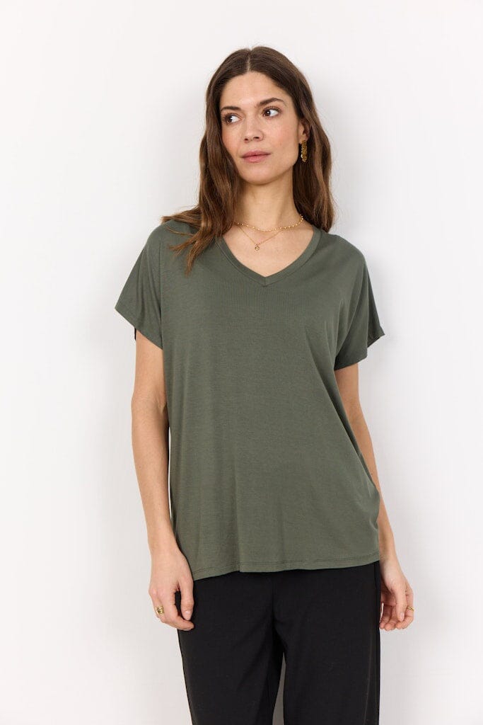 Marica T-Shirt in Thyme T-Shirt Soyaconcept