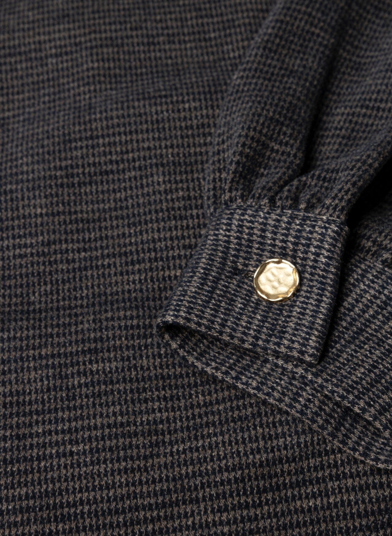 Naji Essential Jacket in Dark Navy Melange Jacket Yest