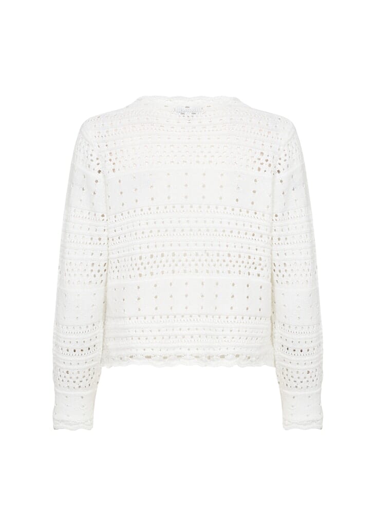 Perry Cardigan in White Cardigan Soyaconcept