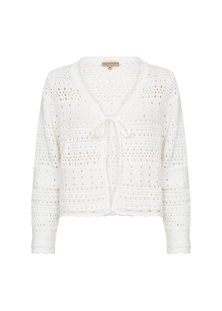Perry Cardigan in White Cardigan Soyaconcept
