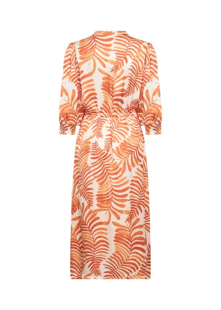 Rochel Dress in Mandarin Combi Dress Soyaconcept