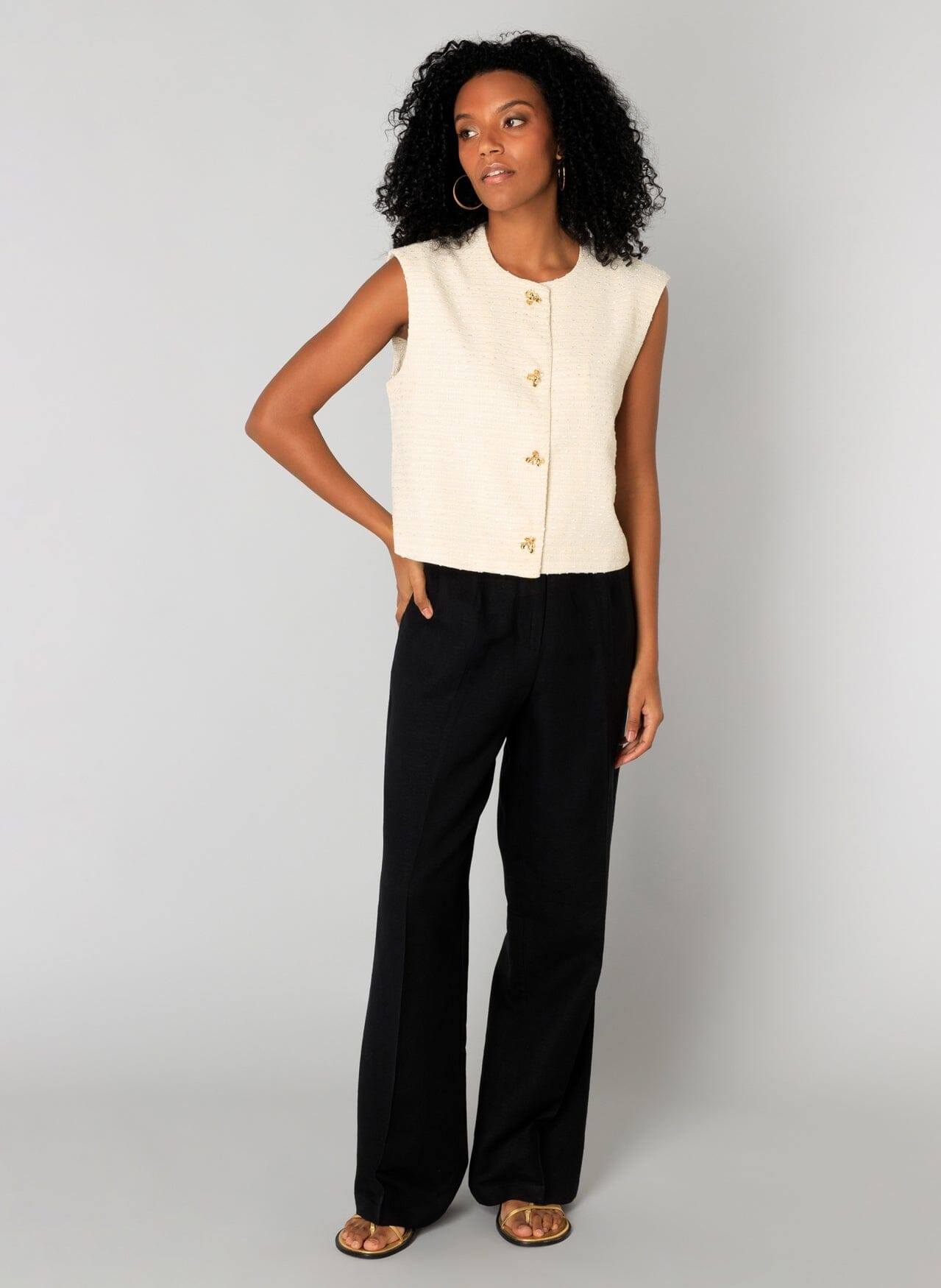 Sabela Top in Raw White Top Yest