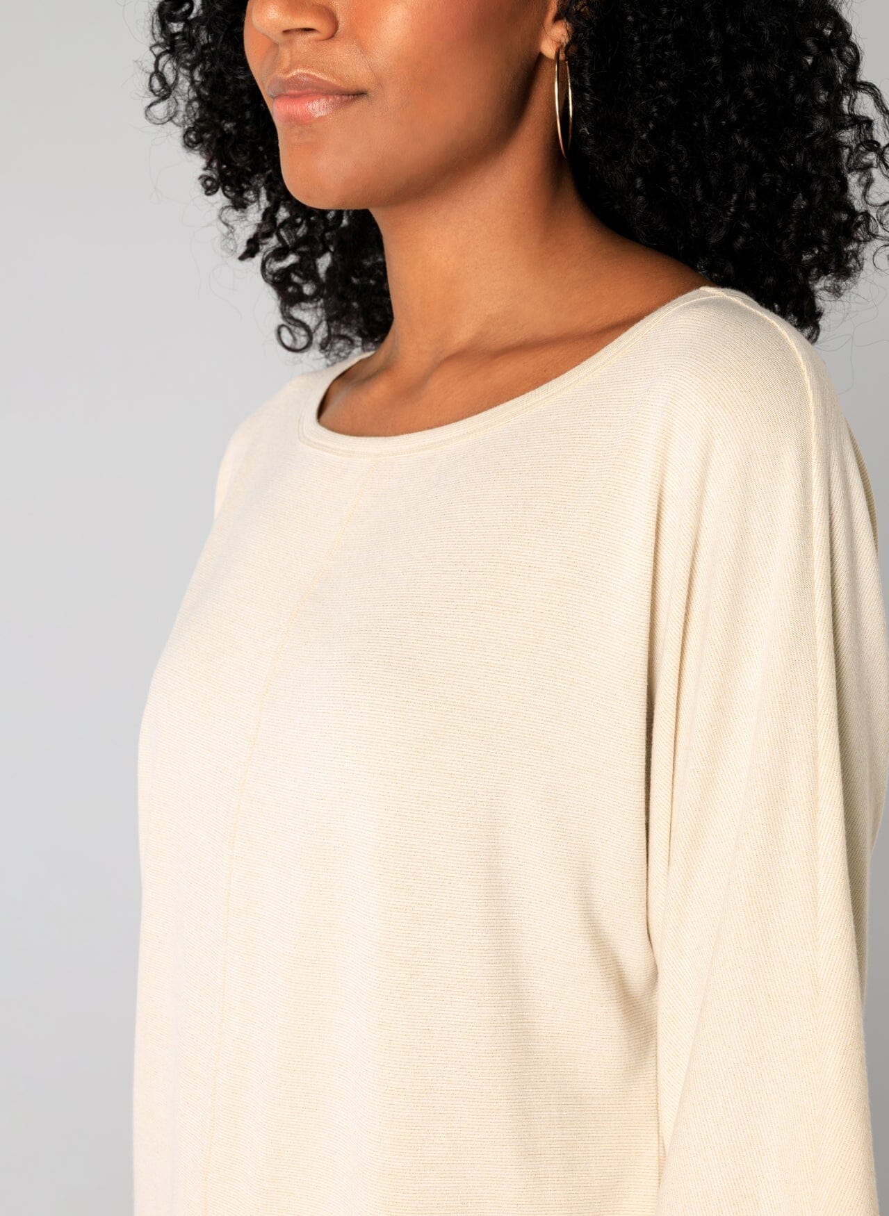 Saloni Top in Bleached Sand Top Yest