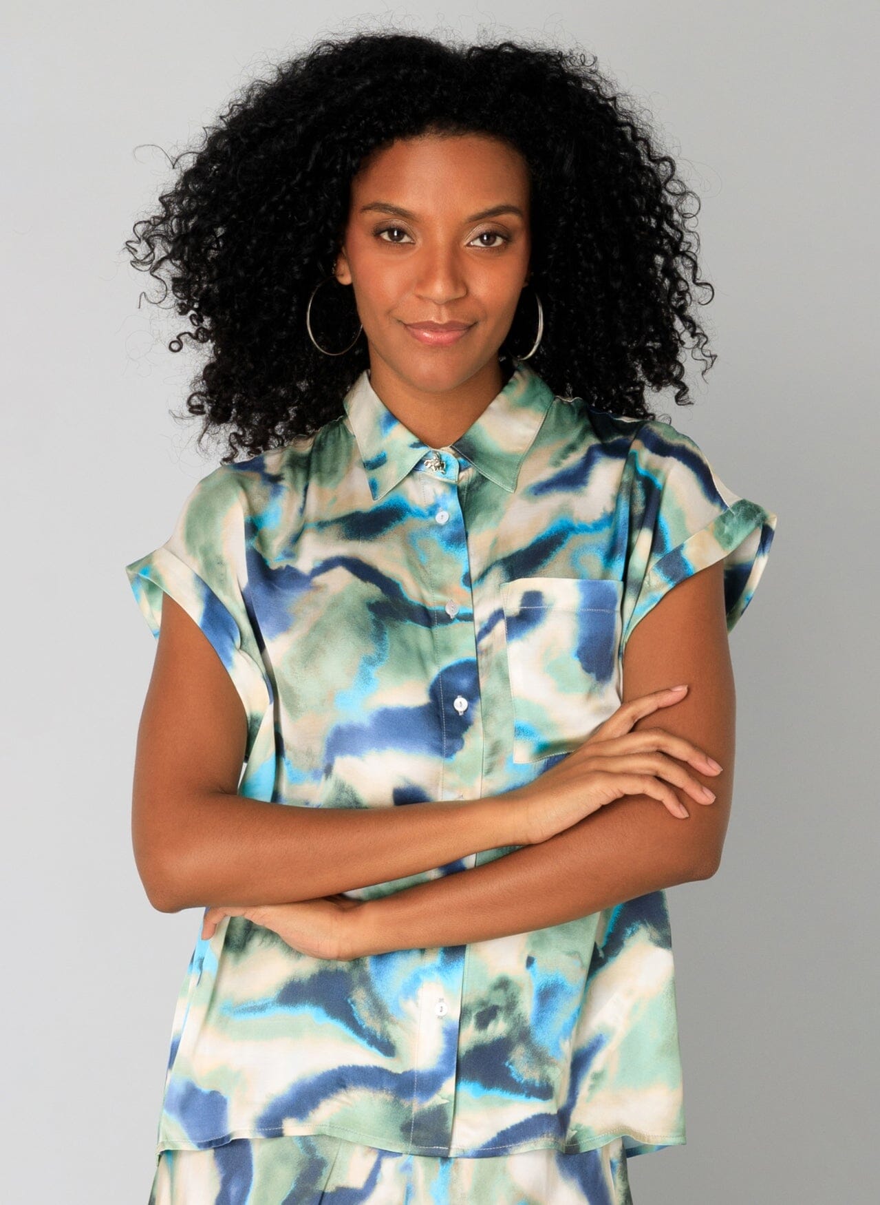Sandra Top in Multicolour Top Yest