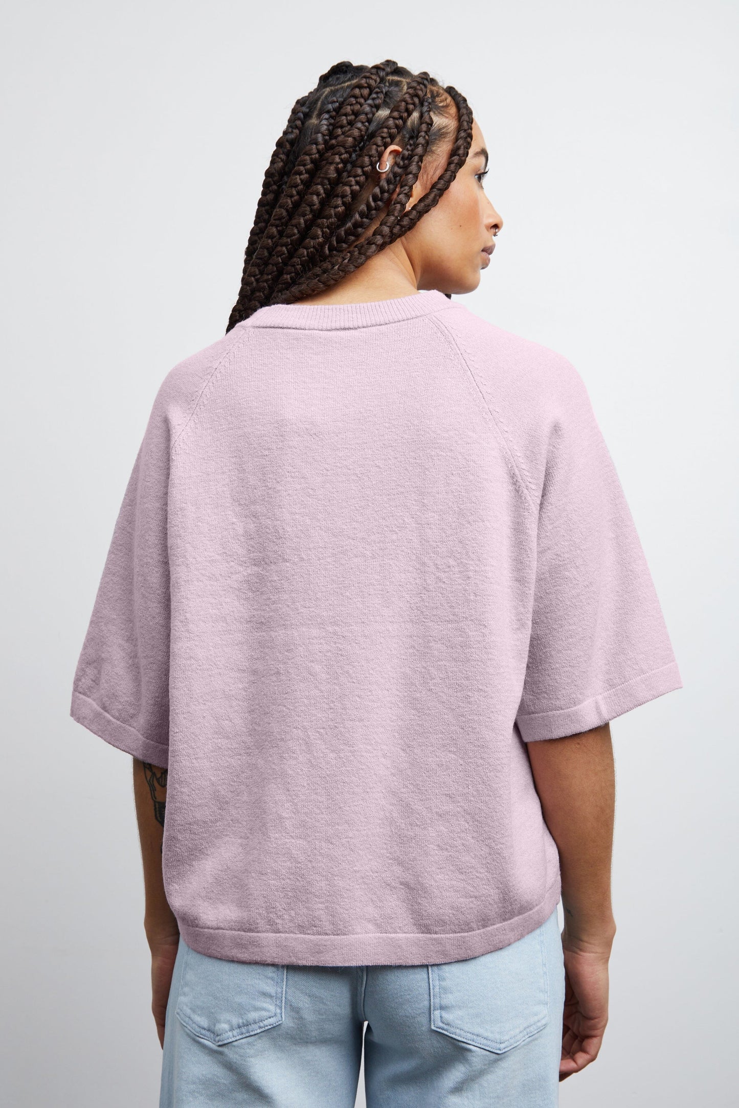 Alpa Pullover in Fragrant Lilac Purple Pullover Ichi