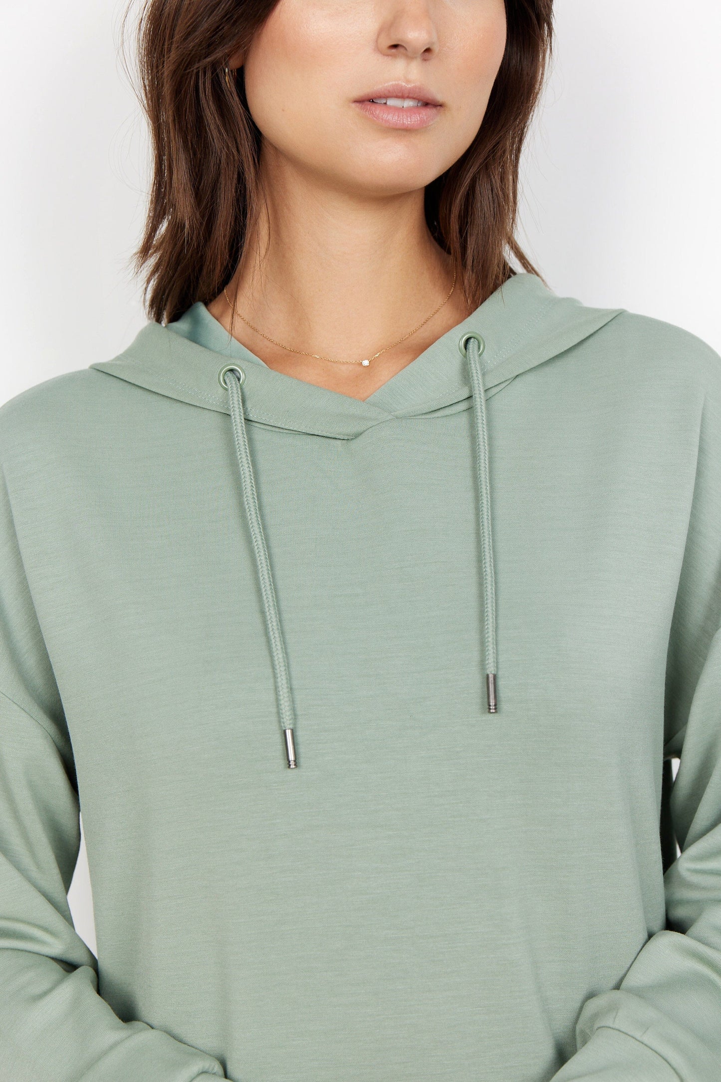Banu Sweatshirt in Moss Green Sweatshirt Soyaconcept