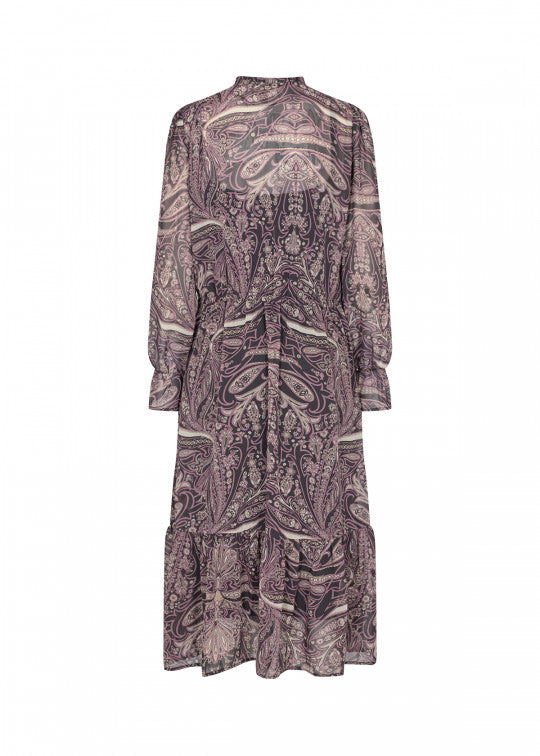 Belinde Midi Dress in Violet Mist Dress Soyaconcept