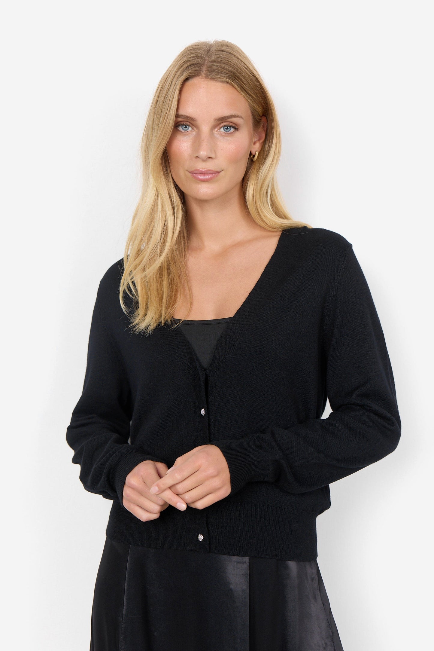 Black Dollie Cardigan Cardigan Soyaconcept