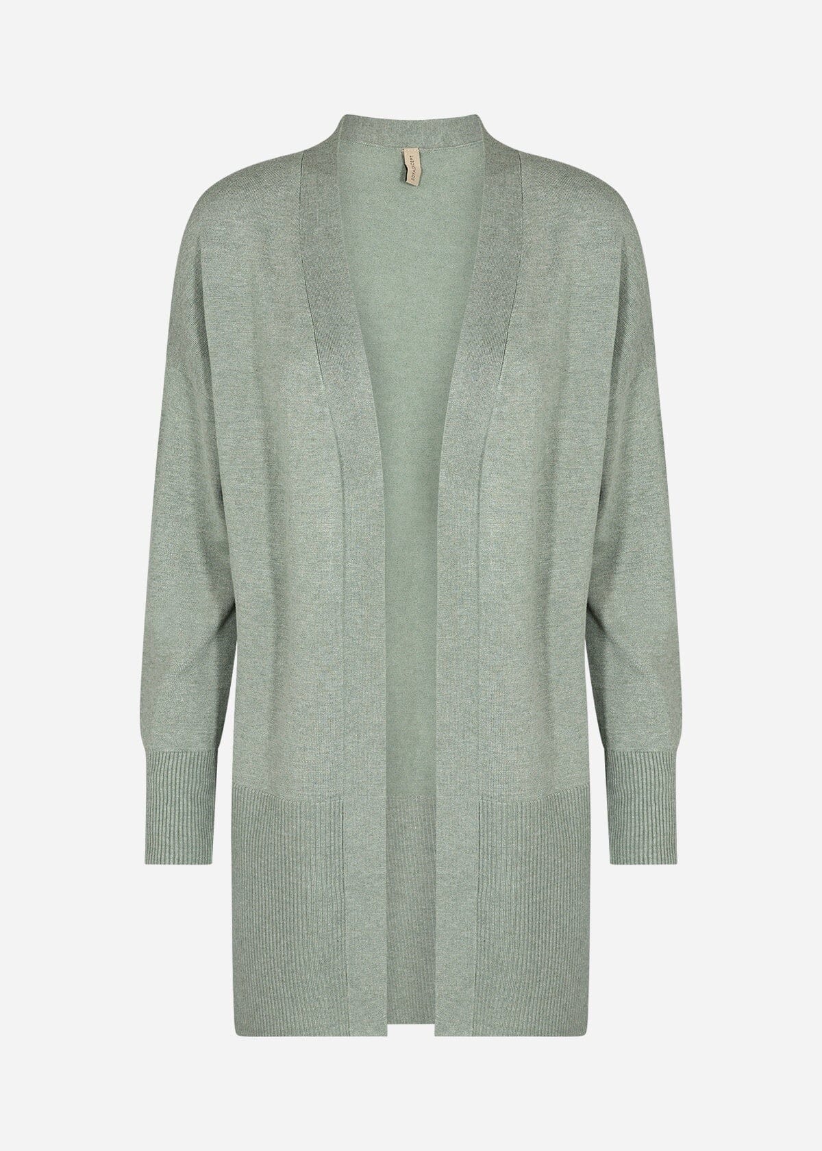 Dollie Cardigan in Moss Green Melange Cardigan Soyaconcept