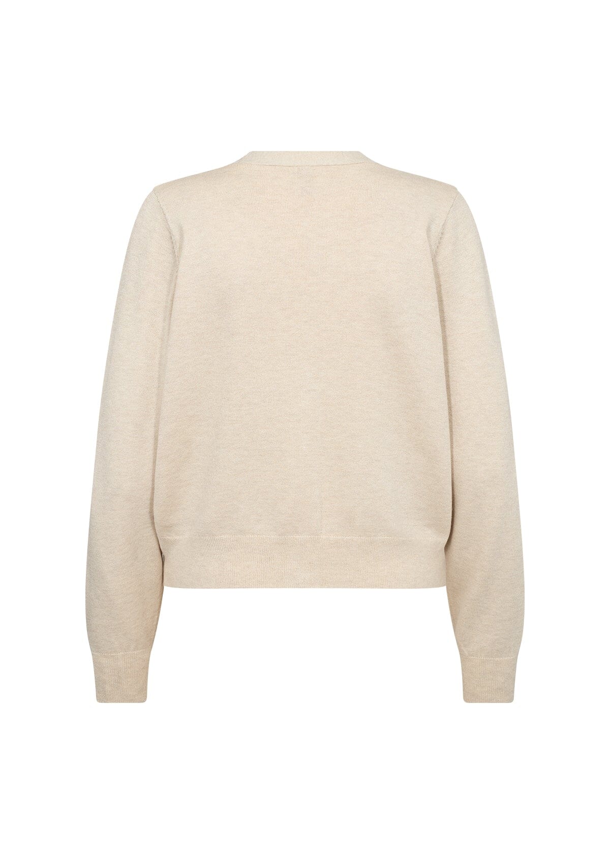 Dollie Cream Melange Cardigan Cardigan Soyaconcept