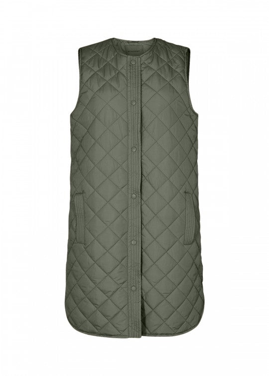 Fenya Waistcoat In Army Jacket Soyaconcept