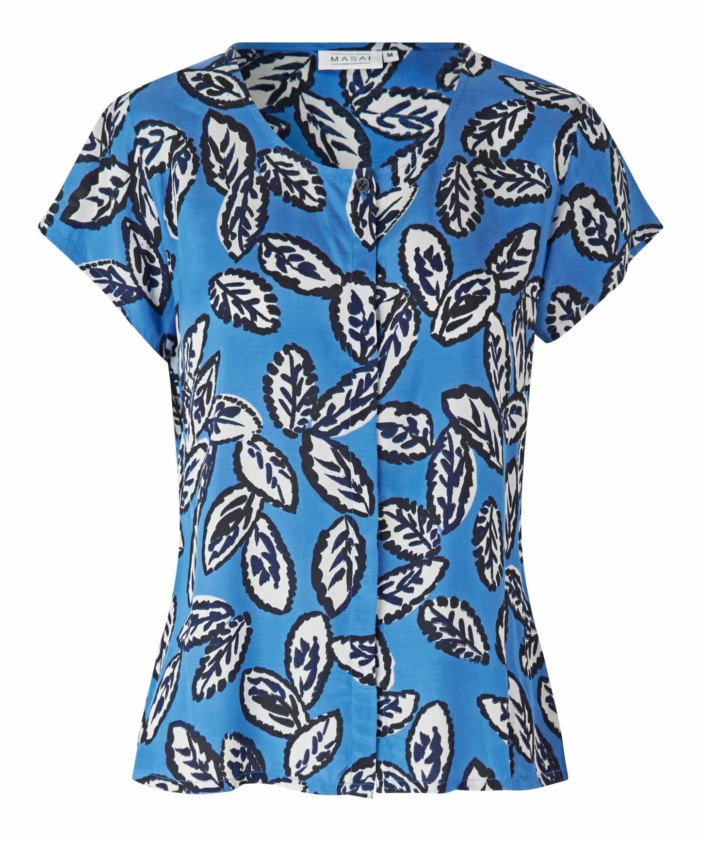 Ia Wing sleeve Shirt in Nebulas Blue Shirt Masai