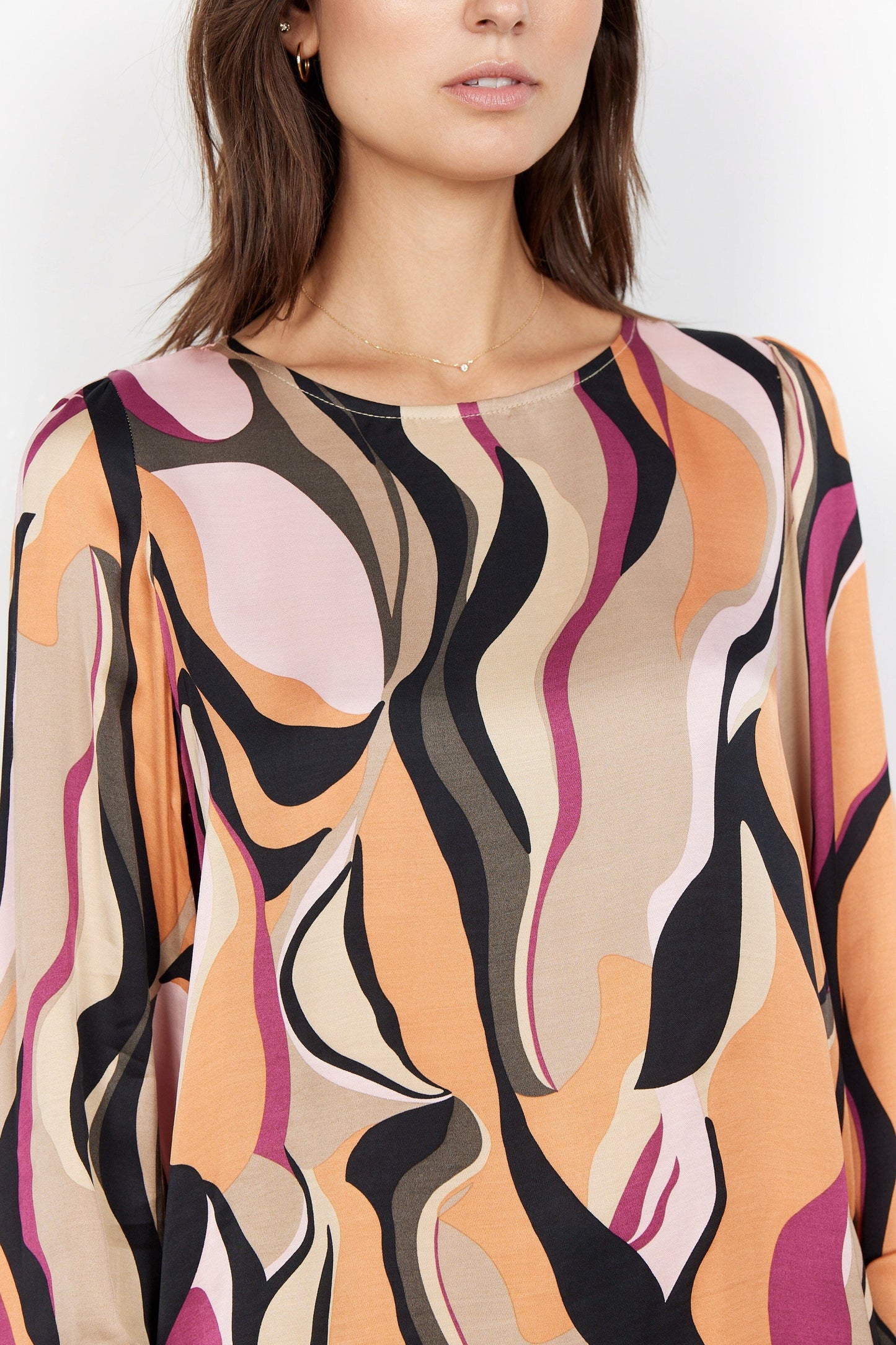Jamilla Blouse in Rose Combi Blouse Soyaconcept