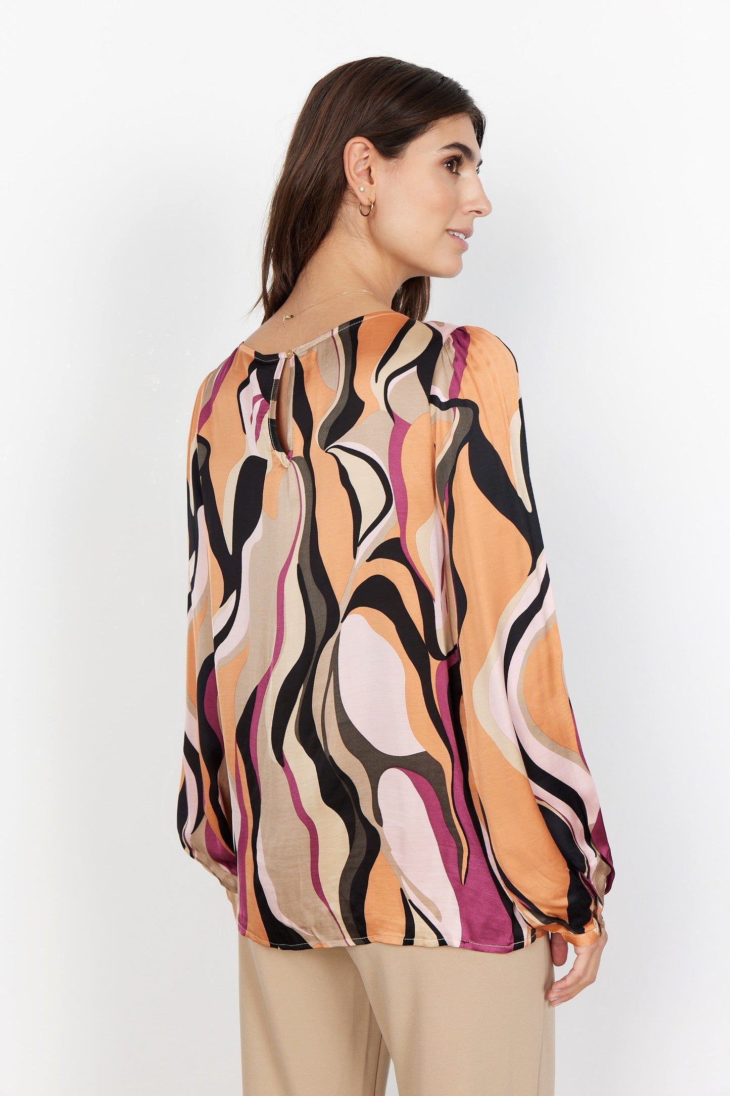 Jamilla Blouse in Rose Combi Blouse Soyaconcept