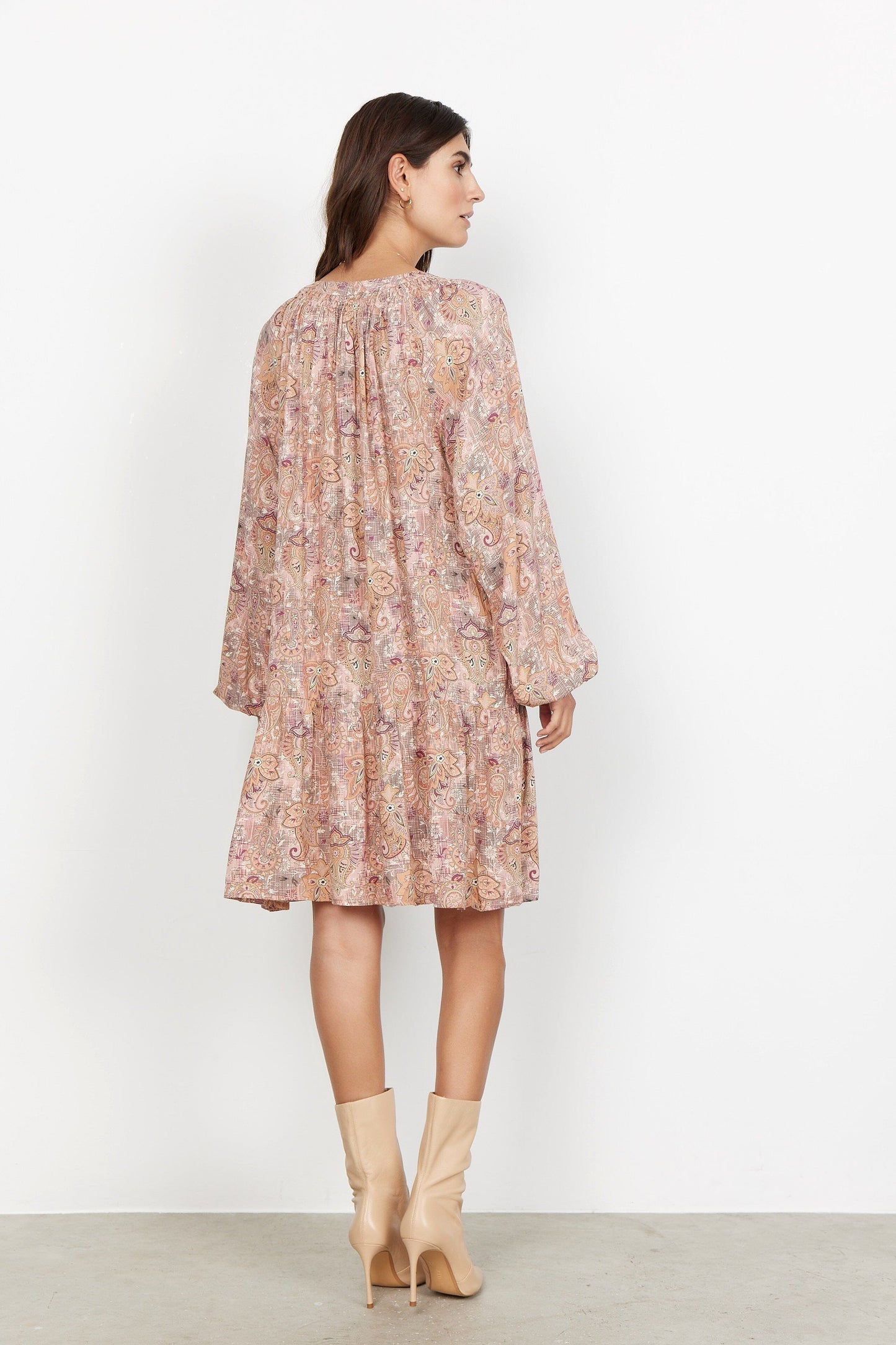 Jana Dress in Rose Combi Dress Soyaconcept