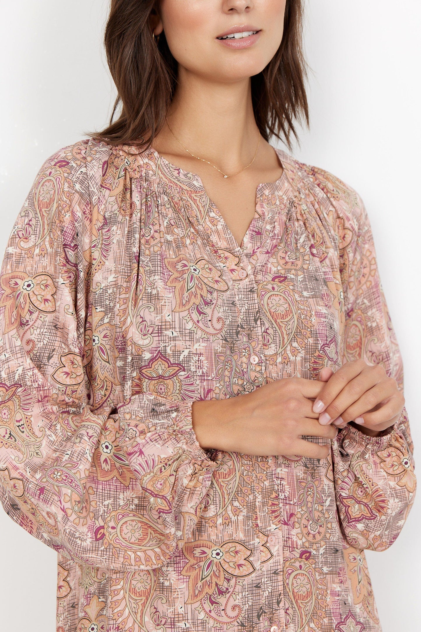 Jana Dress in Rose Combi Dress Soyaconcept