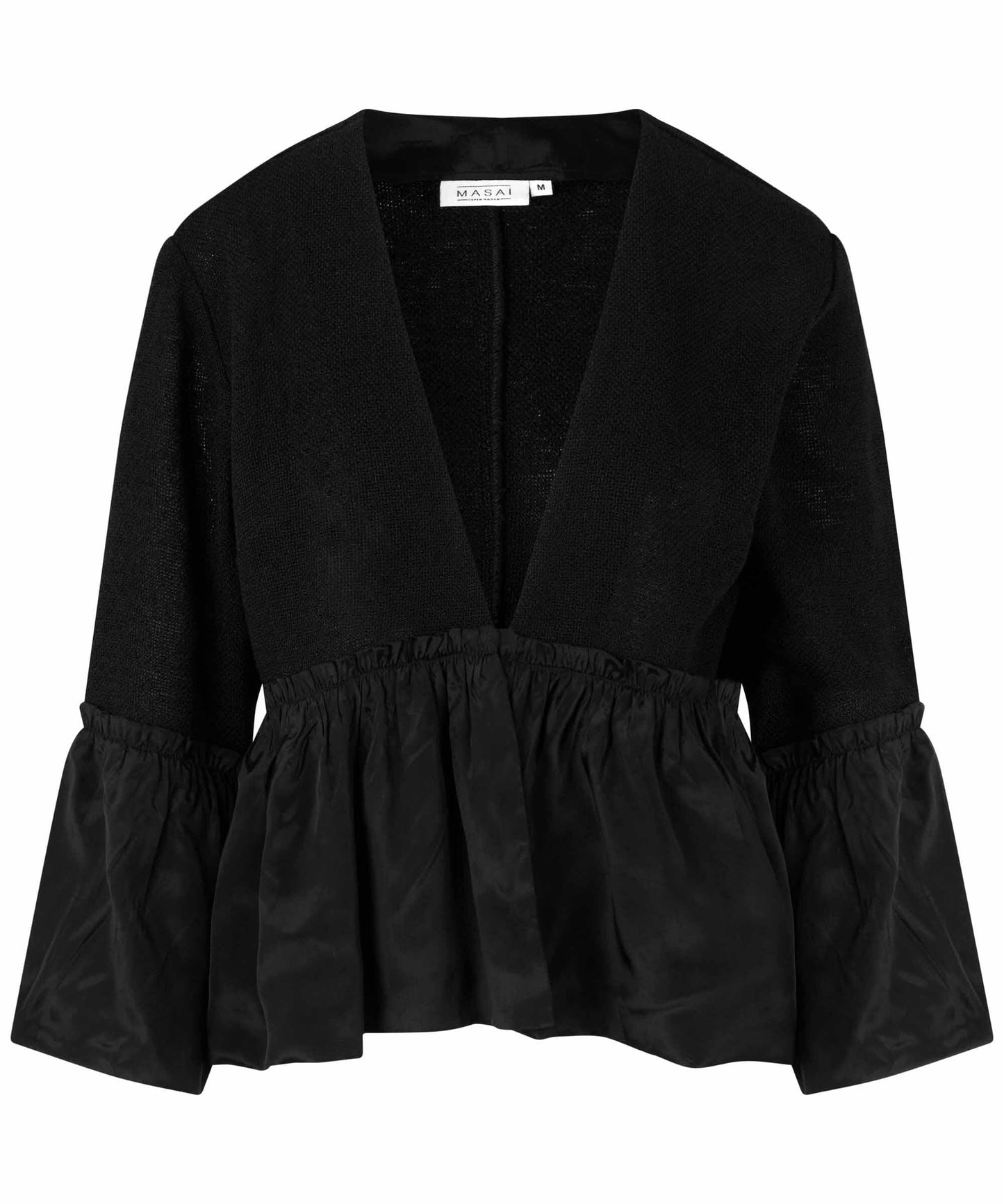 Josie Long Sleeve Jacket in Black Jacket Masai