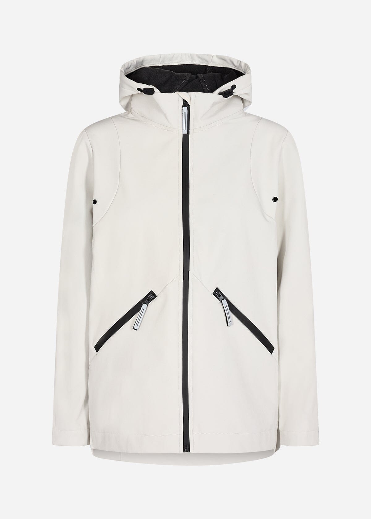 Julla Jacket with Side Pockets in Cream Jacket Soyaconcept