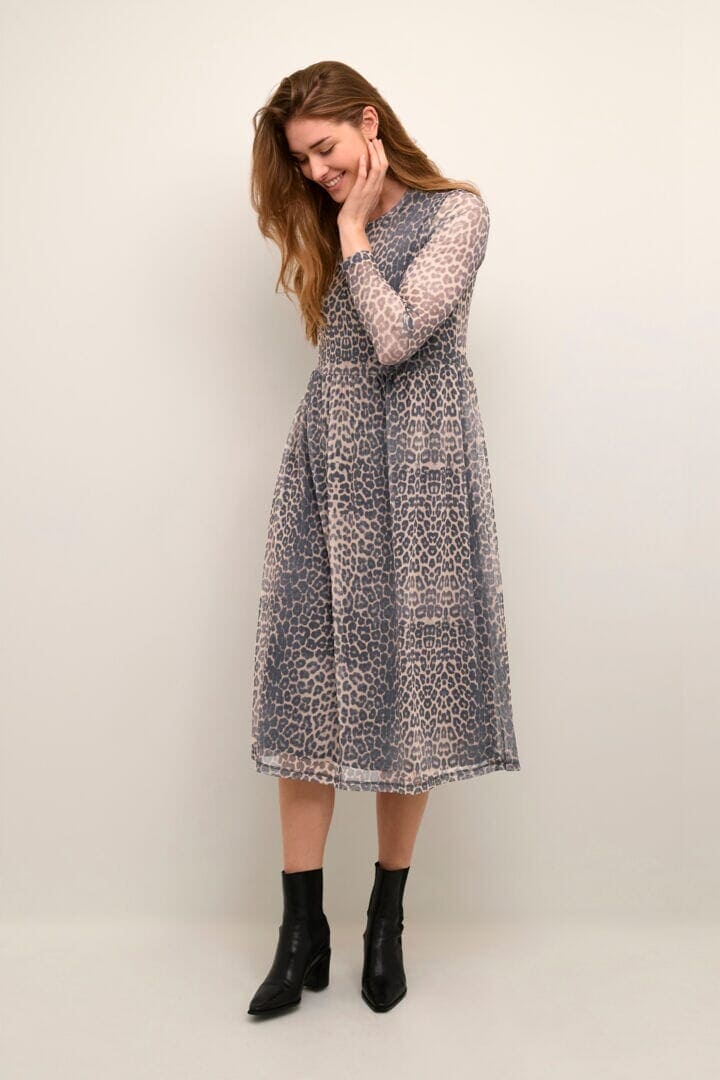 Melida Dress in Leopard Dress Culture