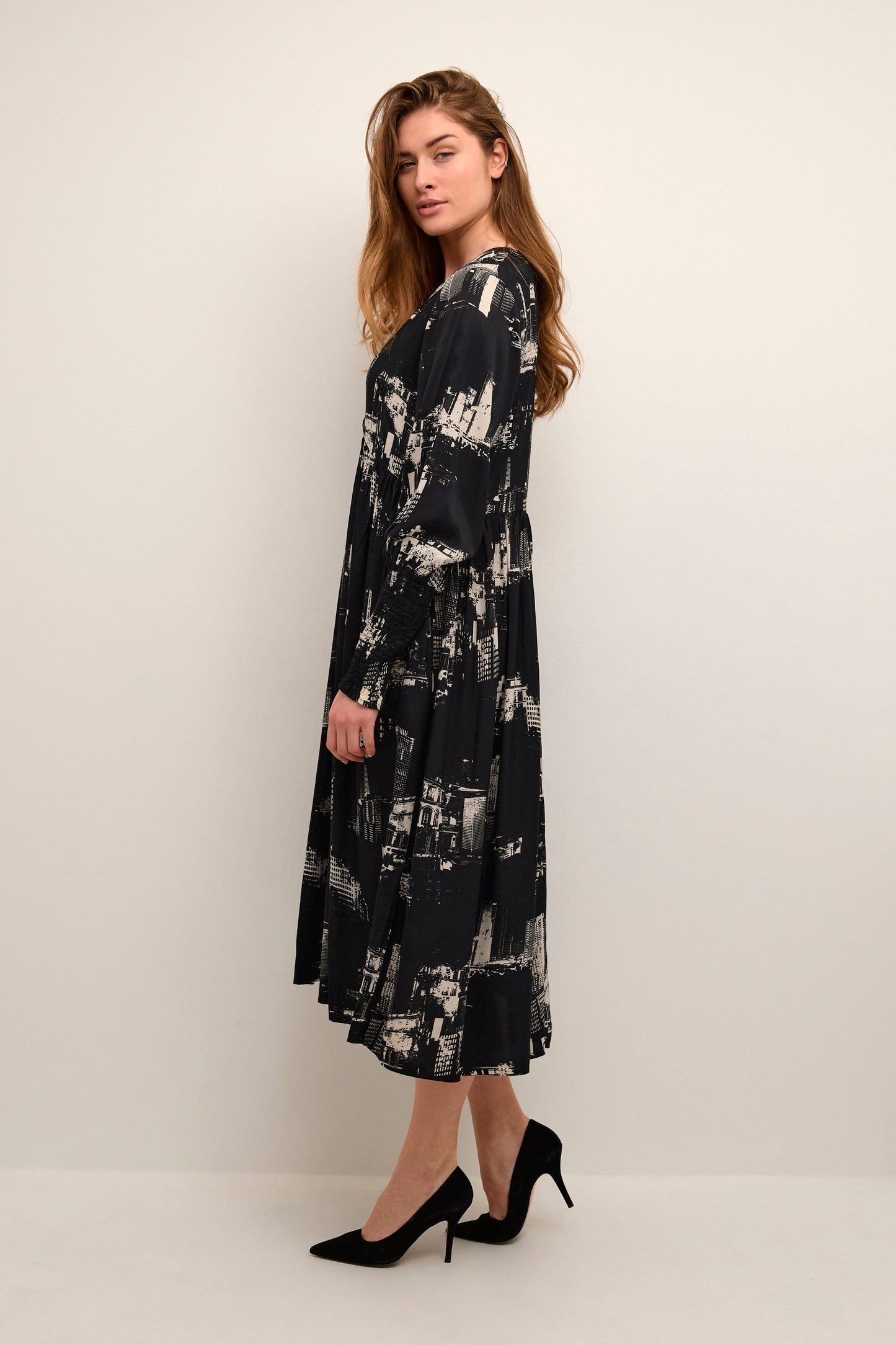 Nelly Long Dress in Black Long Dress Culture