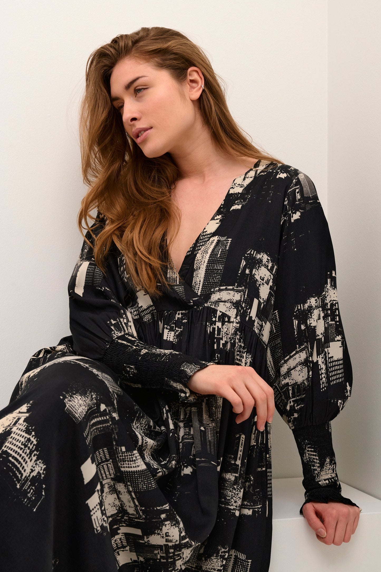 Nelly Long Dress in Black Long Dress Culture
