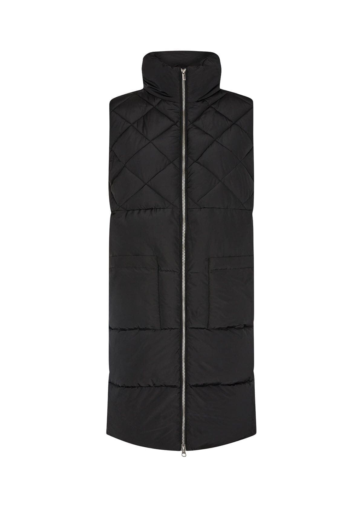 Nina Waistcoat in Black Coat Soyaconcept