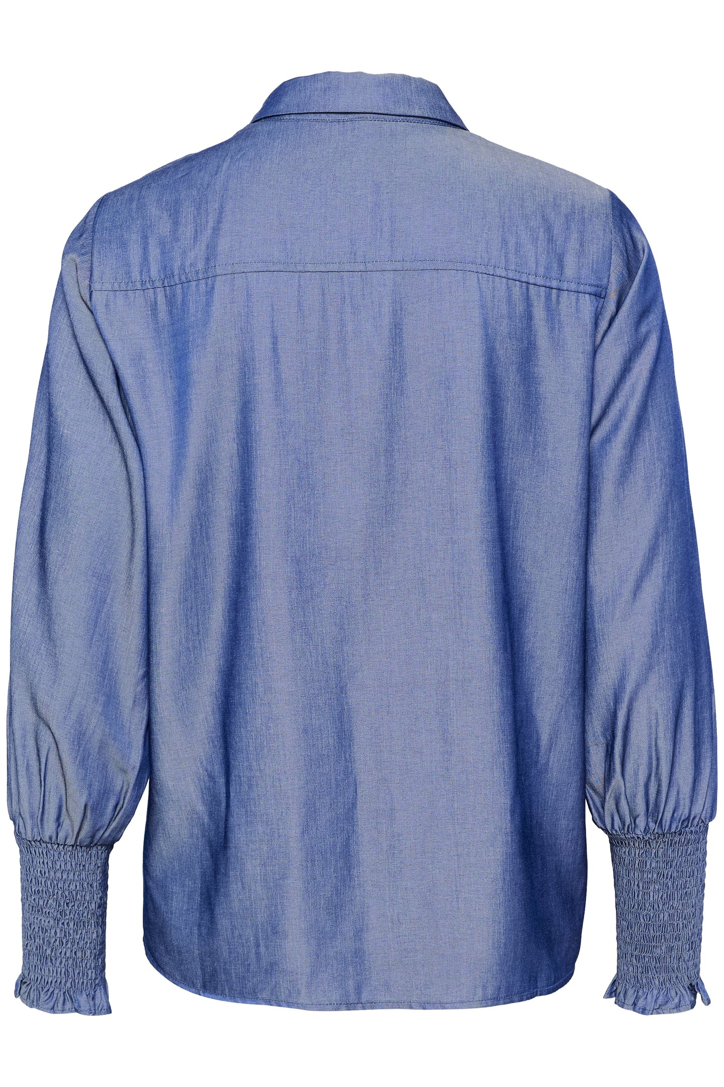 Olly Blouse in Blue Wash Blouse Culture