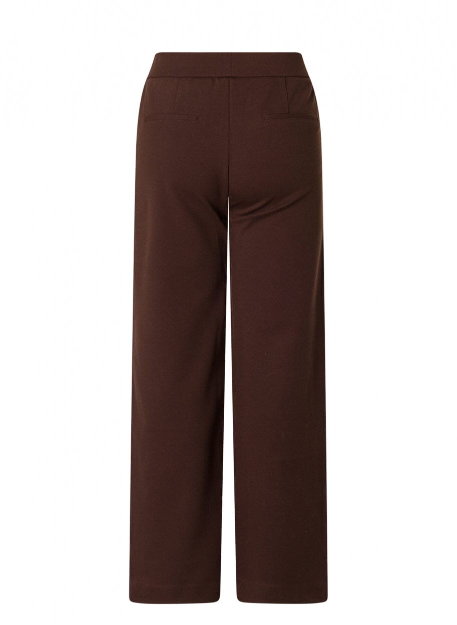 Paloma Essential Trousers in Black Coffee Trousers Yest