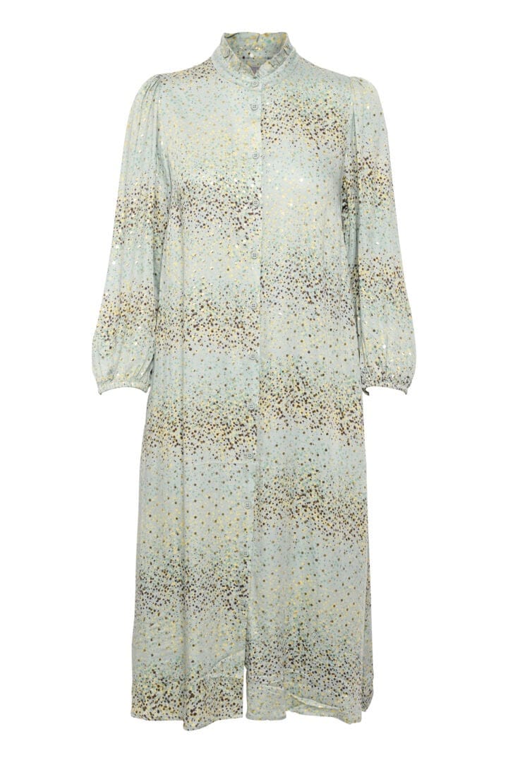 Seqa Long Sleeve Dress in Slate Dress Culture