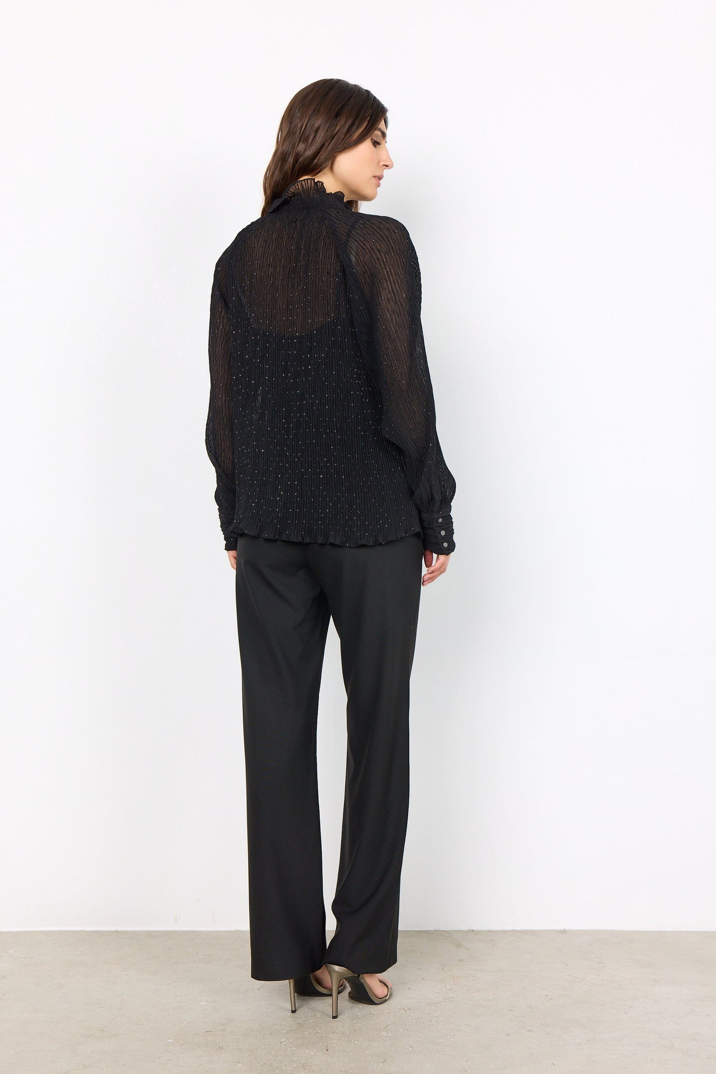 Valerie Blouse in Black Blouse Soyaconcept
