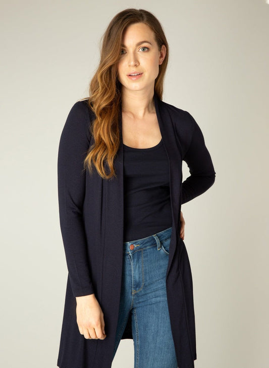Yayla Knitted Cardigan in Dark Blue - Renaissance Boutiques Ireland