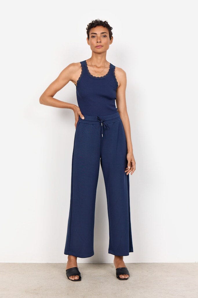 Banu Pants in Blue Iris Pants Soyaconcept 