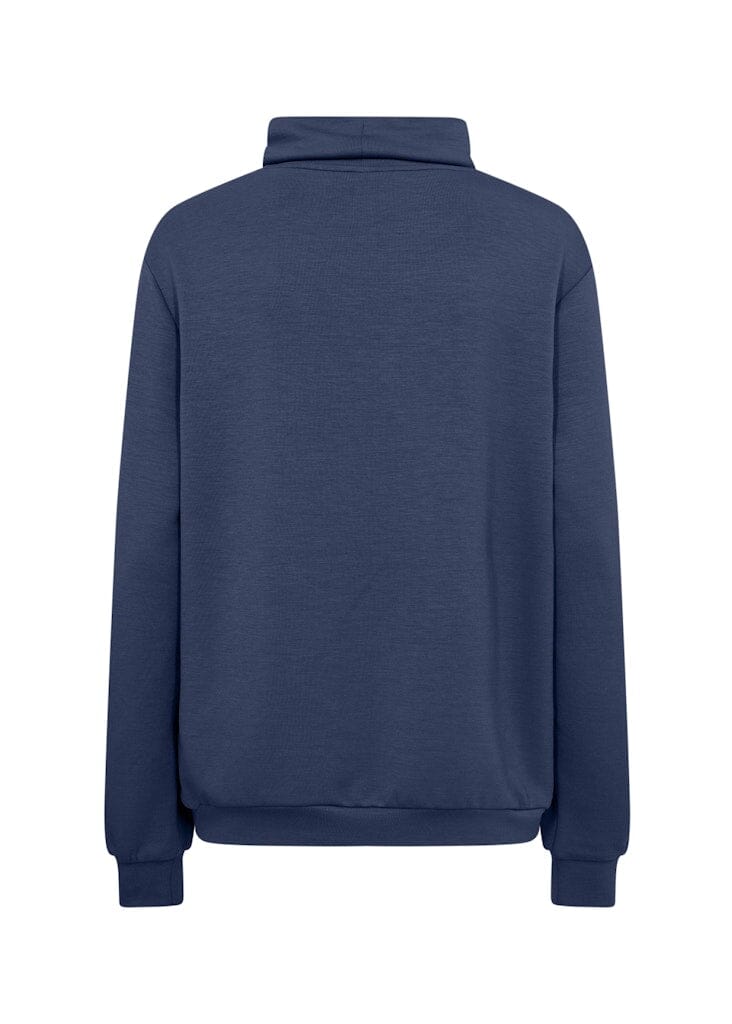 Banu Sweatshirt in Blue Iris Sweatshirt Soyaconcept 