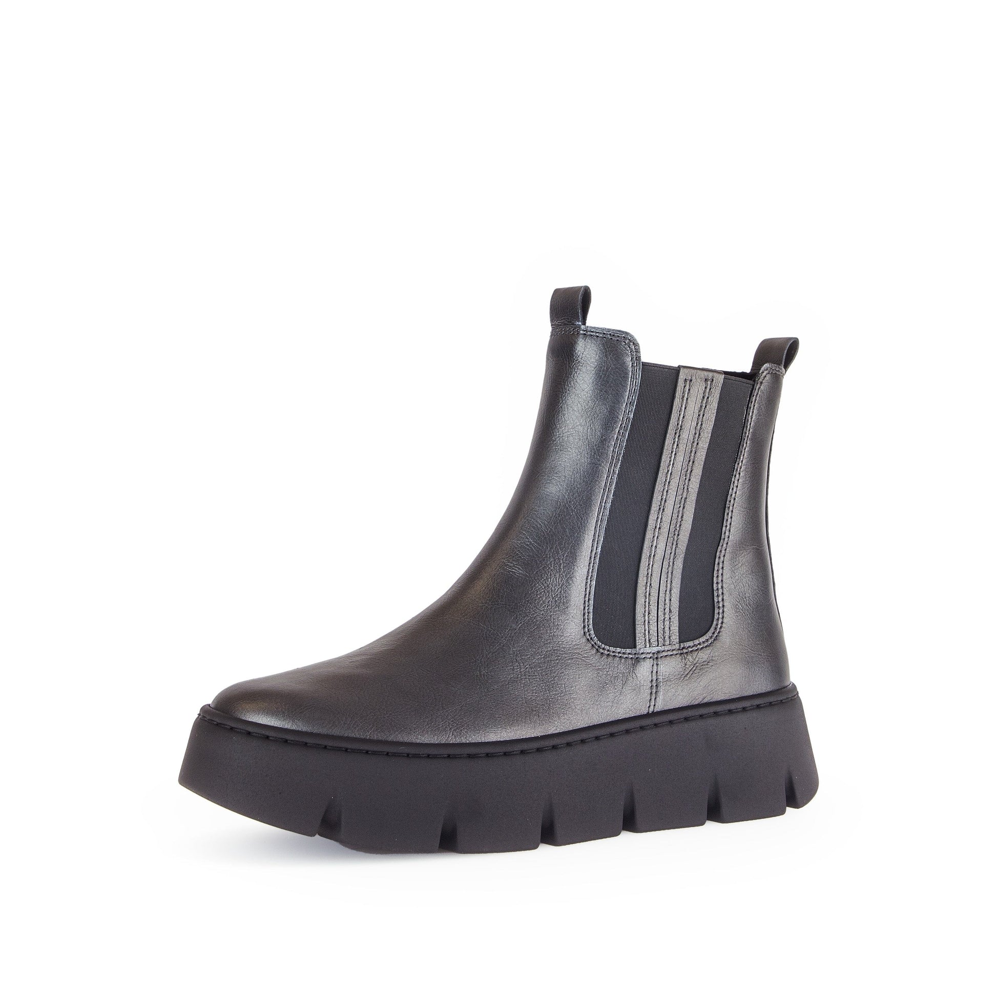 Chelsea Ankle Boot in Grey Footwear Gabor 