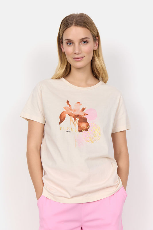 Derby T-Shirt in Dusty Clay T-Shirt Soyaconcept 