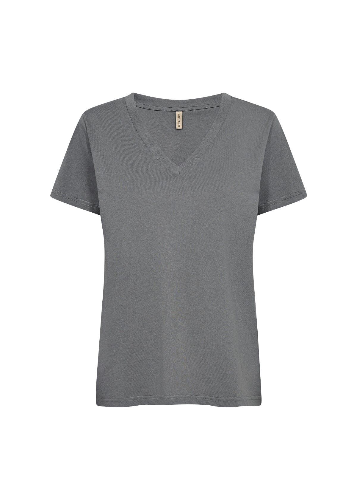 Derby T-Shirt in Misty T-Shirt Soyaconcept 