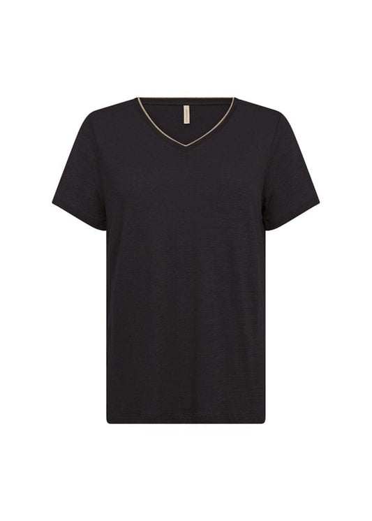 Emel T-Shirt in Black T-Shirt Soyaconcept 