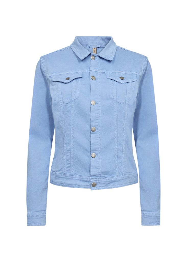 Erna Jacket in Air Blue Jacket Soyaconcept 