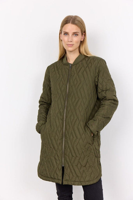 Fenya Jacket in Olive Jacket Soyaconcept 