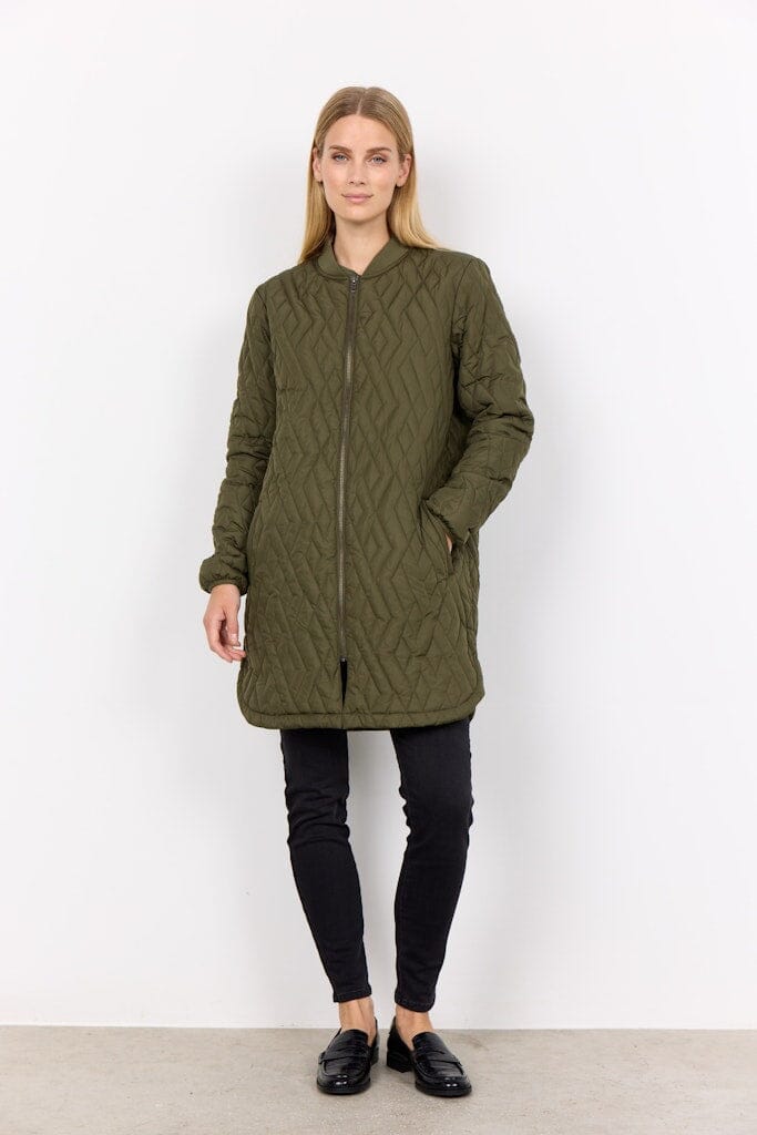 Fenya Jacket in Olive Jacket Soyaconcept 