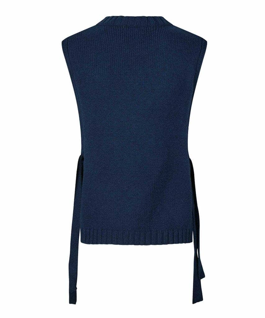 Fumiko Sleeveless Top in Maritime Blue - Renaissance Boutiques Ireland