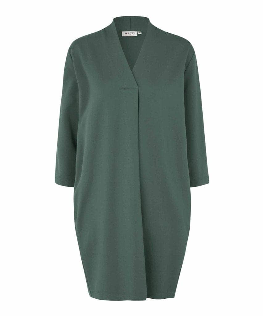 Gammie Long Sleeve Tunic in Balsam Green - Renaissance Boutiques Ireland