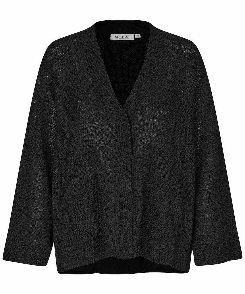 Jale 3/4 Sleeve Jacket in Black Jacket Masai 