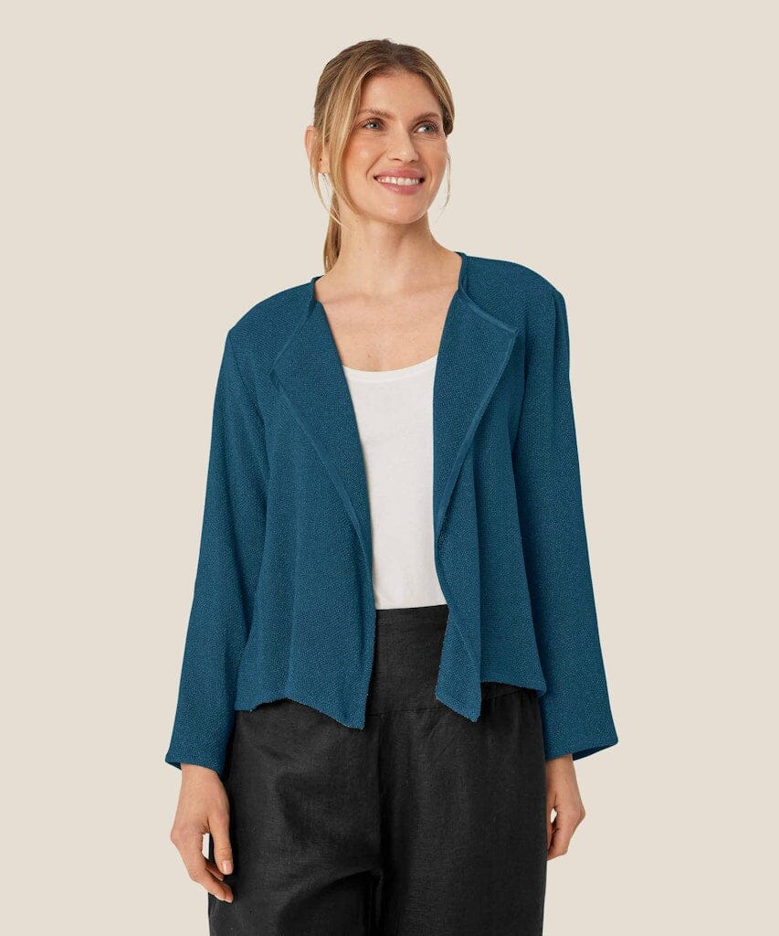 Julitta Long Sleeve Jacket in Reflect Pond Jacket Masai 