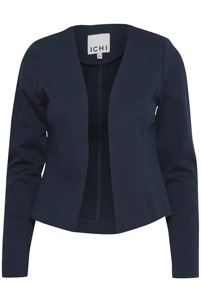 Kate Short Blazer in Total Eclipse Blazer Ichi 