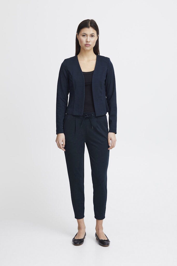 Kate Short Blazer in Total Eclipse Blazer Ichi 